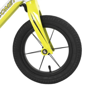 Беговел 12" Comet делюкс плюс, 2021, цвет салатовый с белым Беговел 12" Comet делюкс плюс, 2021, цвет салатовый с белым