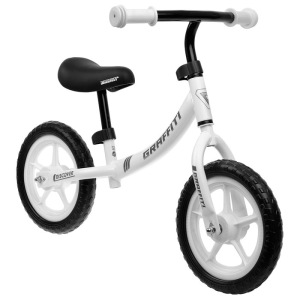 Беговел 12" GRAFFITI Discover, цвет белый Беговел 12" GRAFFITI Discover, цвет белый