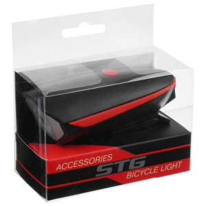 Фонарь велосипедный передний с сигналом STG FL1544A, 300 люмен, usb, 1200mAH Фонарь велосипедный передний с сигналом STG FL1544A, 300 люмен, usb, 1200mAH