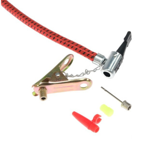 Насос ножной с манометром, 2 цилиндра, усиленный Насос ножной с манометром, 2 цилиндра, усиленный