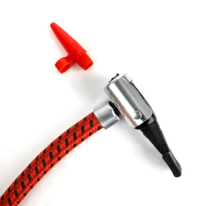 Насос ножной с манометром, 2 цилиндра Насос ножной с манометром, 2 цилиндра