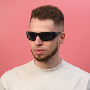 Очки солнцезащитные спортивные "Мастер К.", uv 400, 11.5х13х4.5 см, линза 4.5х6 см Очки солнцезащитные спортивные "Мастер К.", uv 400, 11.5х13х4.5 см, линза 4.5х6 см