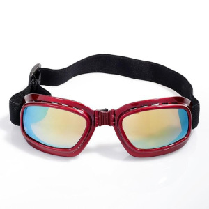 Очки спортивные "Koestler" KO-885, линзы зеркальные, оправа красная Очки спортивные "Koestler" KO-885, линзы зеркальные, оправа красная