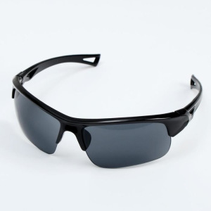 Очки спортивные "Мастер К.", uv 400, 14х15х4.3 см, линза 4.36 см, чёрные Очки спортивные "Мастер К.", uv 400, 14х15х4.3 см, линза 4.36 см, чёрные