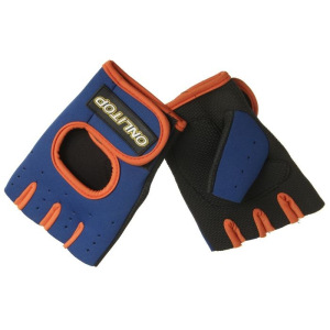 Перчатки для фитнеса ONLITOP, размер L, неопрен, цвет чёрный/розовый Перчатки для фитнеса ONLITOP, размер L, неопрен, цвет чёрный/розовый