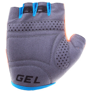 Перчатки велосипедные STG AL-03-325, размер S, цвет оранжево-серые Перчатки велосипедные STG AL-03-325, размер S, цвет оранжево-серые