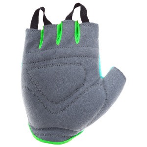 Перчатки велосипедные STG AL-03-418, размер М, цвет голубые-салатовые Перчатки велосипедные STG AL-03-418, размер М, цвет голубые-салатовые