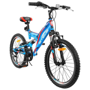 Велосипед 20" Stels Mustang V, V010, цвет синий, размер 13" Велосипед 20" Stels Mustang V, V010, цвет синий, размер 13"