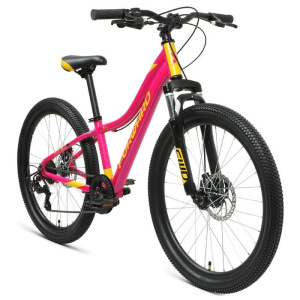 Велосипед 24" Forward Jade 2.0 disc, цвет розовый/золотой, размер 12" Велосипед 24" Forward Jade 2.0 disc, цвет розовый/золотой, размер 12"