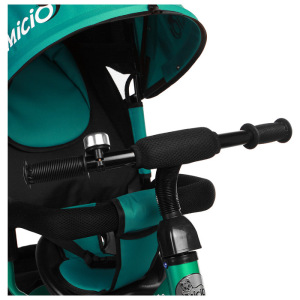 Велосипед трёхколёсный Micio Classic Air, надувные колёса 10"/8, цвет бирюзовый Велосипед трёхколёсный Micio Classic Air, надувные колёса 10"/8, цвет бирюзовый