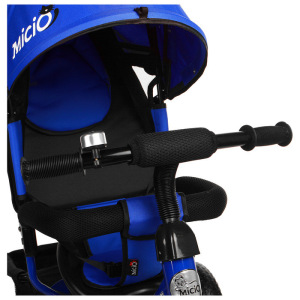 Велосипед трёхколёсный Micio Classic, колёса EVA 10"/8", цвет синий Велосипед трёхколёсный Micio Classic, колёса EVA 10"/8", цвет синий