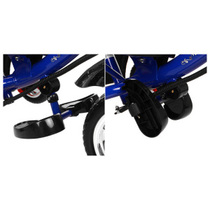 Велосипед трёхколёсный Micio Classic, колёса EVA 10"/8", цвет синий Велосипед трёхколёсный Micio Classic, колёса EVA 10"/8", цвет синий