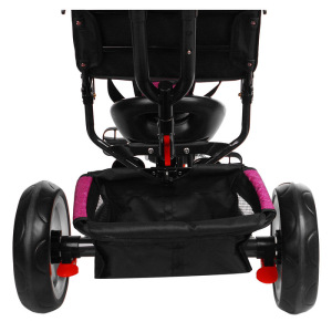 Велосипед трёхколёсный Micio Classic Plus, колёса EVA 10"/8", цвет сливовый Велосипед трёхколёсный Micio Classic Plus, колёса EVA 10"/8", цвет сливовый