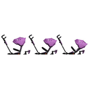 Велосипед трёхколёсный Micio Comfort Plus, надувные колёса 12"/10", цвет сиреневый Велосипед трёхколёсный Micio Comfort Plus, надувные колёса 12"/10", цвет сиреневый