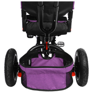 Велосипед трёхколёсный Micio Comfort Plus, надувные колёса 12"/10", цвет сиреневый Велосипед трёхколёсный Micio Comfort Plus, надувные колёса 12"/10", цвет сиреневый