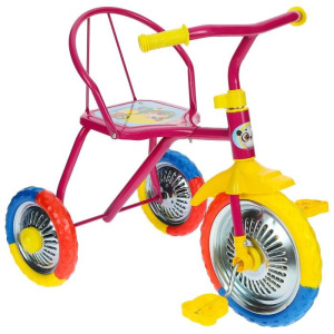 Велосипед трёхколёсный Micio TR-313, колёса 10"/8", цвет красный, голубой, розовый, зелёный, синий, жёлтый Велосипед трёхколёсный Micio TR-313, колёса 10"/8", цвет красный, голубой, розовый, зелёный, синий, жёлтый