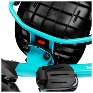Велосипед трехколесный Micio Veloce, колеса EVA 10"/8", цвет бирюзовый Велосипед трехколесный Micio Veloce, колеса EVA 10"/8", цвет бирюзовый
