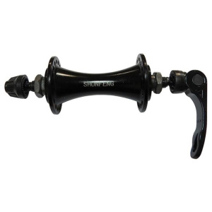 Втулка передняя 36 отв, алюминий, ROAD 3/8x100x108 с эксцентриком, цвет чёрный Втулка передняя 36 отв, алюминий, ROAD 3/8x100x108 с эксцентриком, цвет чёрный