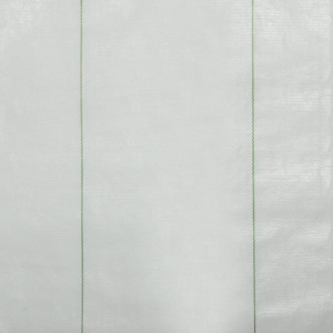 Агроткань застилочная, с разметкой, 5 × 1,55 м, плотность 100 г/м², полипропилен, белая, колышки - 12 шт., Nacsan Агроткань застилочная, с разметкой, 5 × 1,55 м, плотность 100 г/м², полипропилен, белая, колышки - 12 шт., Nacsan