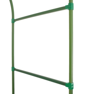 Арка садовая, разборная, 250 × 120 × 90 см, профиль 22 × 22 мм, пластик, зелёная Арка садовая, разборная, 250 × 120 × 90 см, профиль 22 × 22 мм, пластик, зелёная