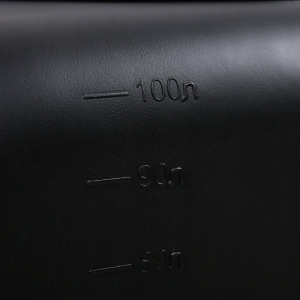 Бак для душа, 100 л, с крышкой, с резьбой под кран, чёрный Бак для душа, 100 л, с крышкой, с резьбой под кран, чёрный