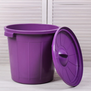 Бак хозяйственно-бытовой «Колор», 40 л, с крышкой, цвет МИКС Бак хозяйственно-бытовой «Колор», 40 л, с крышкой, цвет МИКС