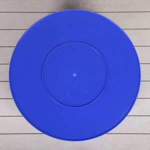 Бак пищевой, 75 л, с крышкой, синий Бак пищевой, 75 л, с крышкой, синий