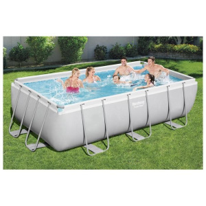 Бассейн каркасный Power Steel, 404 х 201 х 100 см, фильтр-насос, лестница, 56441 Bestway Бассейн каркасный Power Steel, 404 х 201 х 100 см, фильтр-насос, лестница, 56441 Bestway