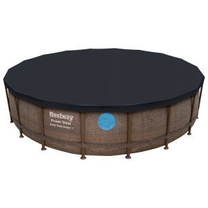 Бассейн каркасный Power Steel, 549 x 122 см, фильтр-насос, тент, лестница, 56977 Bestway Бассейн каркасный Power Steel, 549 x 122 см, фильтр-насос, тент, лестница, 56977 Bestway