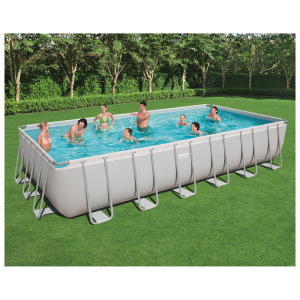 Бассейн каркасный Power Steel, 732 х 366 х 132 см, песчаный фильтр-насос, лестница, тент, 56475 Bestway Бассейн каркасный Power Steel, 732 х 366 х 132 см, песчаный фильтр-насос, лестница, тент, 56475 Bestway
