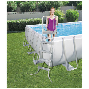 Бассейн каркасный Power Steel, 732 х 366 х 132 см, песчаный фильтр-насос, лестница, тент, 56475 Bestway Бассейн каркасный Power Steel, 732 х 366 х 132 см, песчаный фильтр-насос, лестница, тент, 56475 Bestway