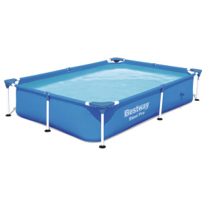 Бассейн каркасный Steel Pro, 221 х 150 х 43 см, 56401 Bestway Бассейн каркасный Steel Pro, 221 х 150 х 43 см, 56401 Bestway