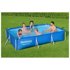 Бассейн каркасный Steel Pro, 300 х 201 х 66 см, 56404 Bestway Бассейн каркасный Steel Pro, 300 х 201 х 66 см, 56404 Bestway