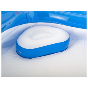 Бассейн надувной, 213 х 206 х 69 см, с сиденьями и подголовниками, от 6 лет, 54153 Bestway Бассейн надувной, 213 х 206 х 69 см, с сиденьями и подголовниками, от 6 лет, 54153 Bestway
