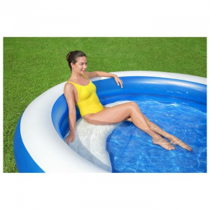 Бассейн надувной, 241 x 241 x 140 см, с навесом, 54337 Bestway Бассейн надувной, 241 x 241 x 140 см, с навесом, 54337 Bestway
