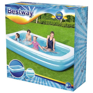Бассейн надувной, 305 x 183 x 46 см, 54150 Bestway Бассейн надувной, 305 x 183 x 46 см, 54150 Bestway