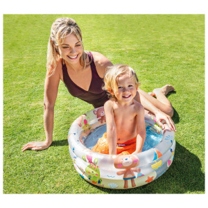 Бассейн надувной детский «Зверюшки», 61 х 22 см, от 1-3 лет, 57106NP INTEX Бассейн надувной детский «Зверюшки», 61 х 22 см, от 1-3 лет, 57106NP INTEX
