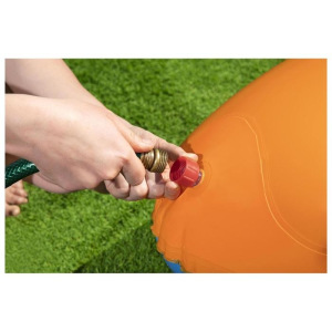 Бассейн с горкой и распылителем, 341 x 213 x 38 см, 53080 Bestway Бассейн с горкой и распылителем, 341 x 213 x 38 см, 53080 Bestway