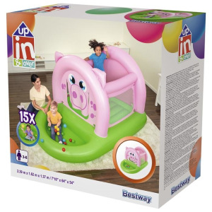 Батут надувной, 239 x 162 x 137 см, с шариками, 52345 Bestway Батут надувной, 239 x 162 x 137 см, с шариками, 52345 Bestway