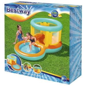 Батут надувной с бассейном Jumptopia, 239 x 142 x 102 см, 52385 Bestway Батут надувной с бассейном Jumptopia, 239 x 142 x 102 см, 52385 Bestway