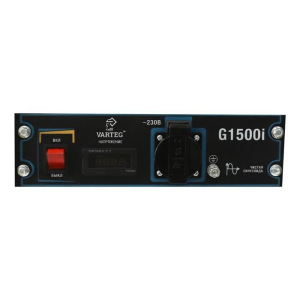 Бензиновый инверторный генератор VARTEG G1500i, 2.2 кВт, 4 л.с, 1х220 В/16 А, ручной старт Бензиновый инверторный генератор VARTEG G1500i, 2.2 кВт, 4 л.с, 1х220 В/16 А, ручной старт