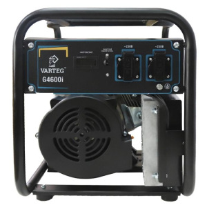 Бензиновый инверторный генератор VARTEG G4600i, 4 кВт, 7 л.с, 2х220 В/16 А, ручной старт Бензиновый инверторный генератор VARTEG G4600i, 4 кВт, 7 л.с, 2х220 В/16 А, ручной старт