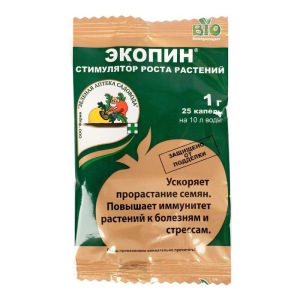 Биостимулятор роста и развития растений Экопин (антистресс) ампула 1г Биостимулятор роста и развития растений Экопин (антистресс) ампула 1г