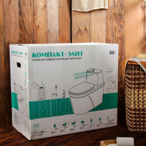 Биотуалет торфяной, 40 л, с ведром, торфом и вентиляцией, «Компакт Элит» Биотуалет торфяной, 40 л, с ведром, торфом и вентиляцией, «Компакт Элит»