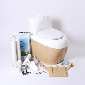 Биотуалет торфяной, Piteco 506, 44 л, с ведром, торфом, вентиляцией и дренажом Биотуалет торфяной, Piteco 506, 44 л, с ведром, торфом, вентиляцией и дренажом