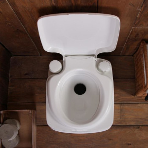 Биотуалет жидкостный Porta Potti Qube 345, нижний бак 12 л, верхний бак 15 л Биотуалет жидкостный Porta Potti Qube 345, нижний бак 12 л, верхний бак 15 л