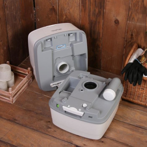 Биотуалет жидкостный Porta Potti Qube 365, нижний бак 21 л, верхний бак 15 л Биотуалет жидкостный Porta Potti Qube 365, нижний бак 21 л, верхний бак 15 л