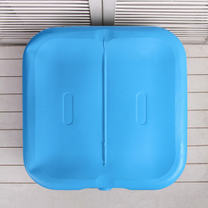 Бочка-бак пищевая, 300 л, с крышкой, цвет МИКС Бочка-бак пищевая, 300 л, с крышкой, цвет МИКС