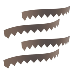 Бордюр для газона, двусторонний, коричневый Бордюр для газона, двусторонний, коричневый