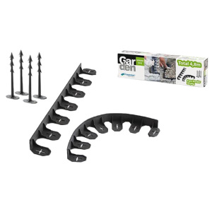 Бордюр садовый Border 4,5 см/4,8 м, антрацит Бордюр садовый Border 4,5 см/4,8 м, антрацит